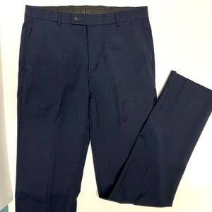 Men's navy blue dress pants, Awareness by Kenneth Cole, size 34